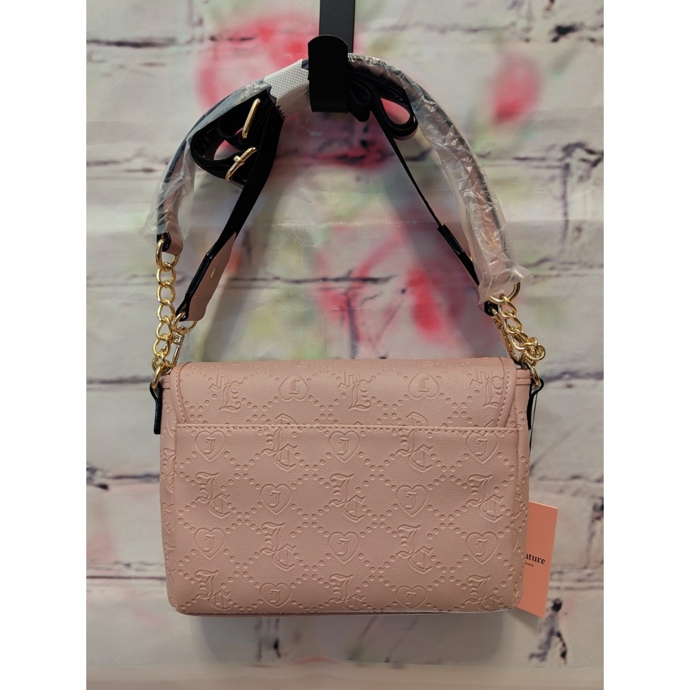 Juicy Couture Dusty Blush Charm I'm Sure Crossbody NWT - Picture 2 of 8
